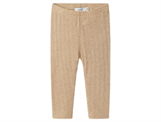 Name It oxford tan glitter legging